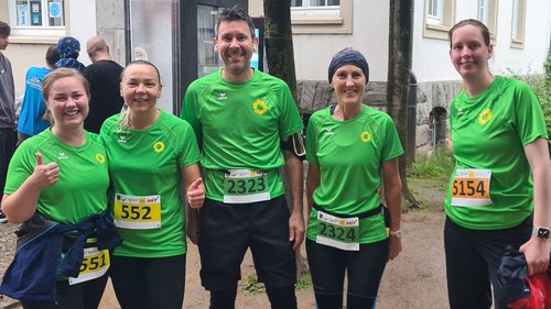 Grüße vom Hennefer Europalauf und Deutschen Sportabzeichen!