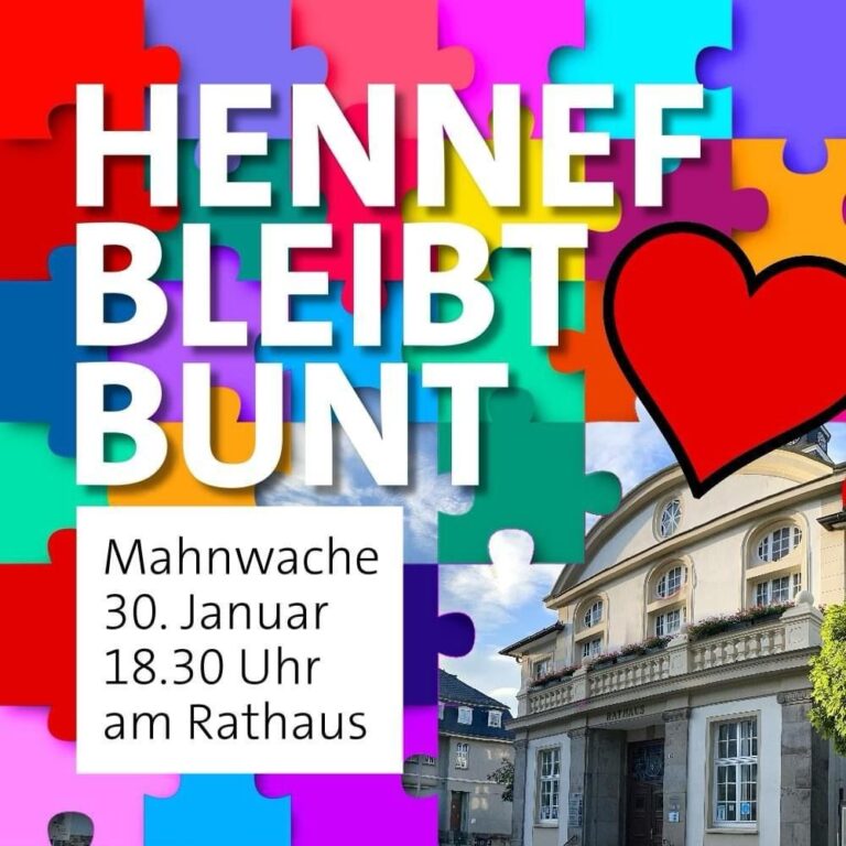Seid dabei! Hennef bleibt bunt <3