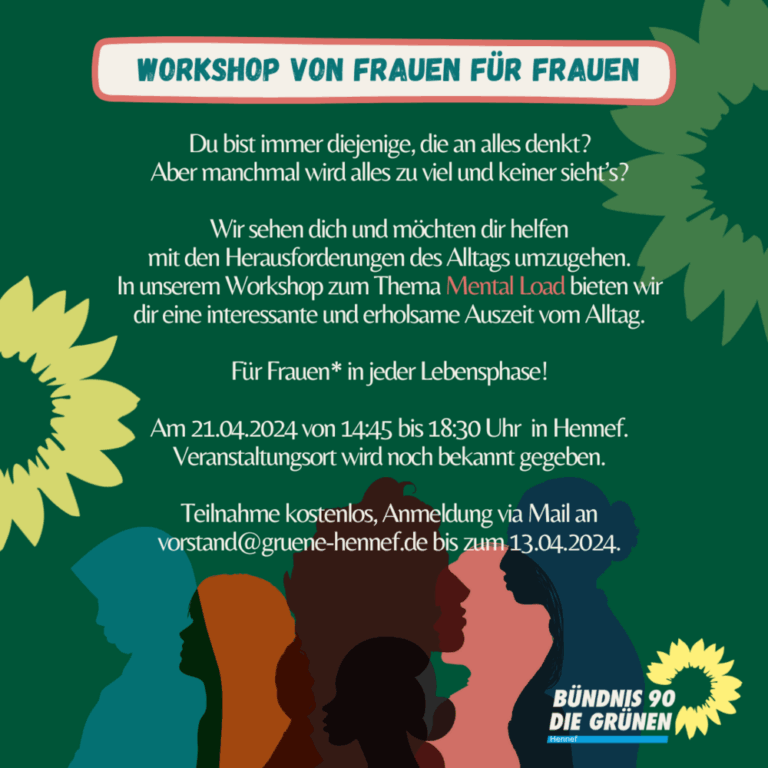Einladung zum offenen Workshop am 21.04.2024