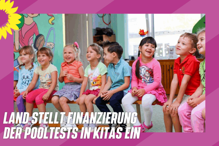 Land stellt Finanzierung der Pooltests in Kitas ein!
