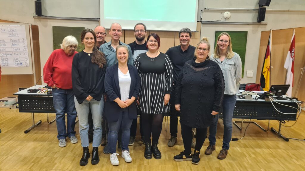 10 Mitglieder der Hennefer Grünen (8 aus dem neuen Vorstand, 2 aus dem alten)